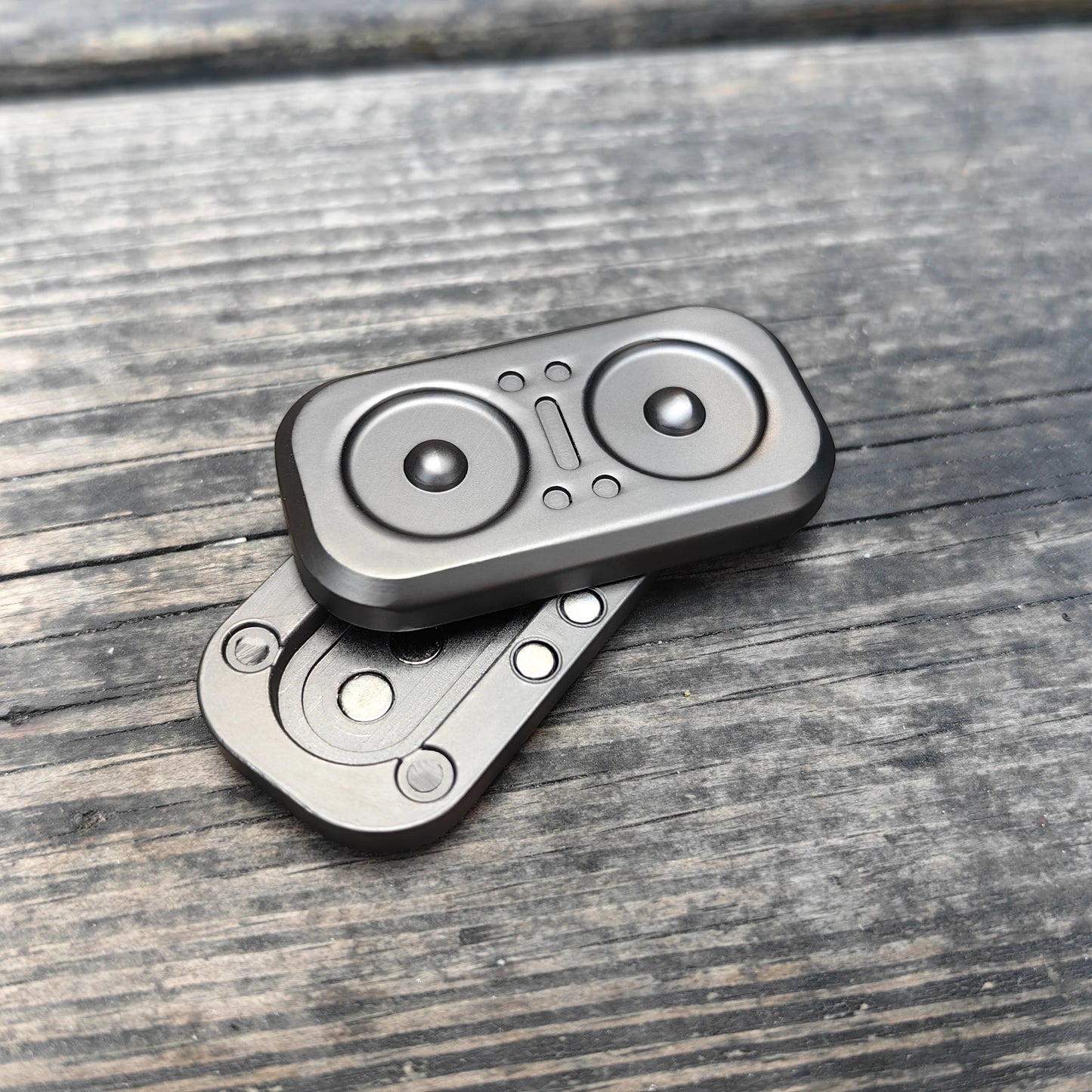 Owl Push Slider Fidget Slider Toy Adult Metal Decompression Haptic Slider