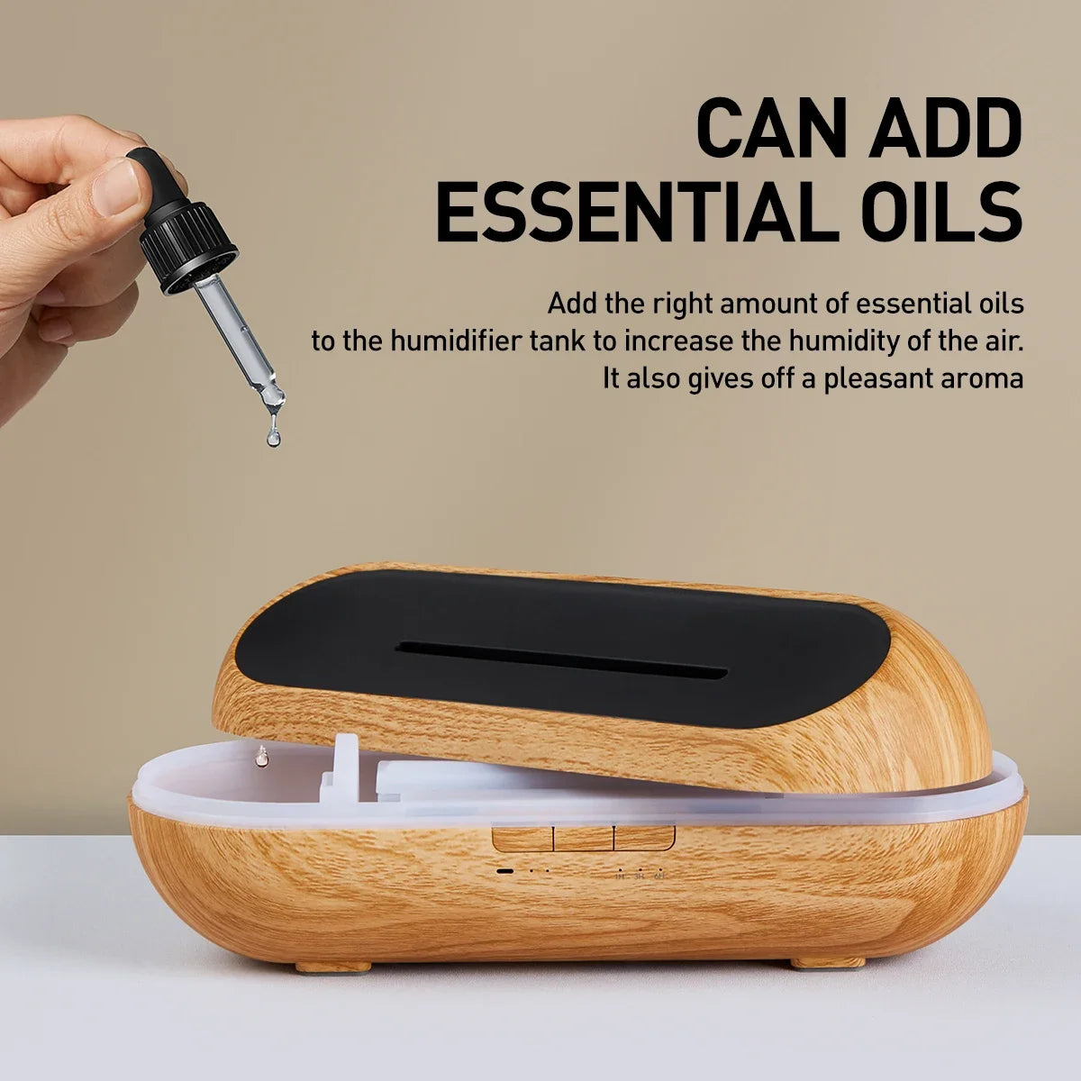 Humidifiers For Essential Oils Diffusers ,USB Optional Remote