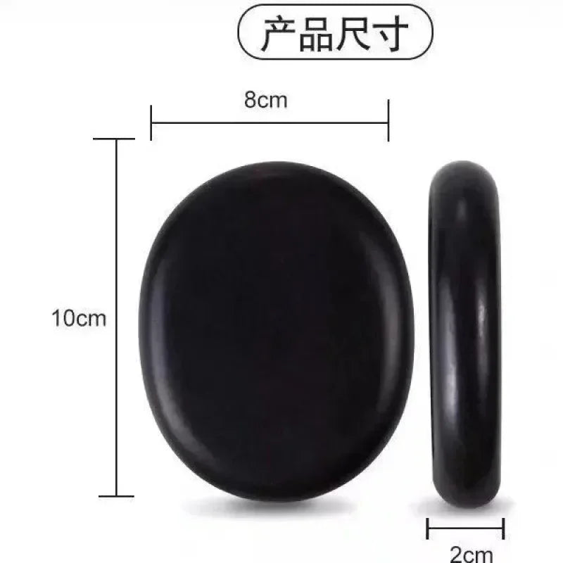 1PC Natural Hot Stone Massage Therapy Various Sizes