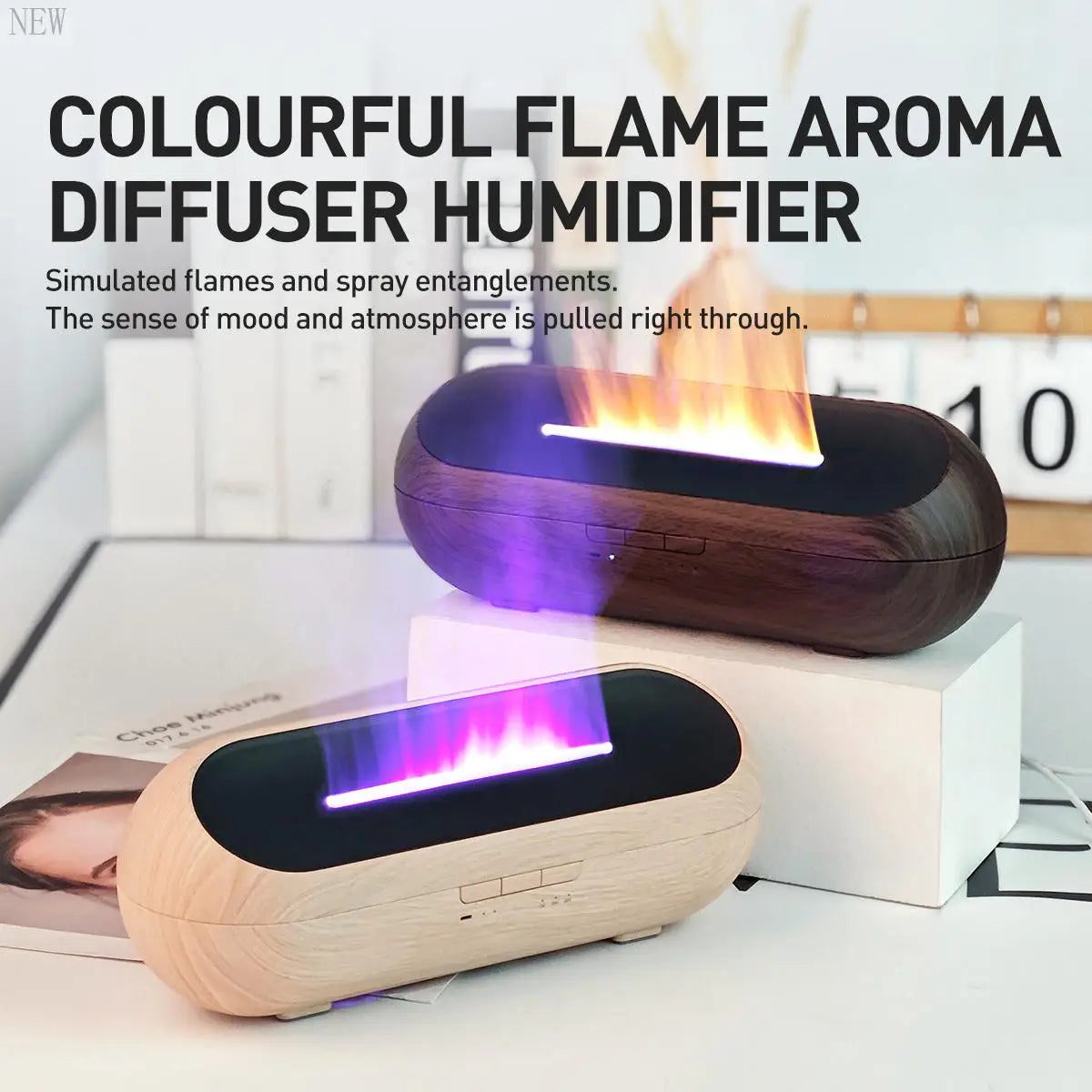 Humidifiers For Essential Oils Diffusers ,USB Optional Remote