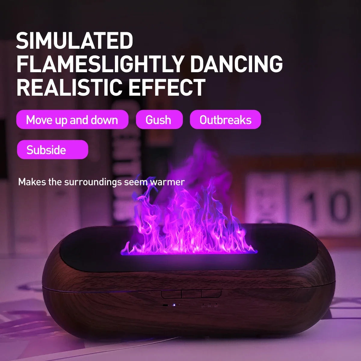 Humidifiers For Essential Oils Diffusers ,USB Optional Remote