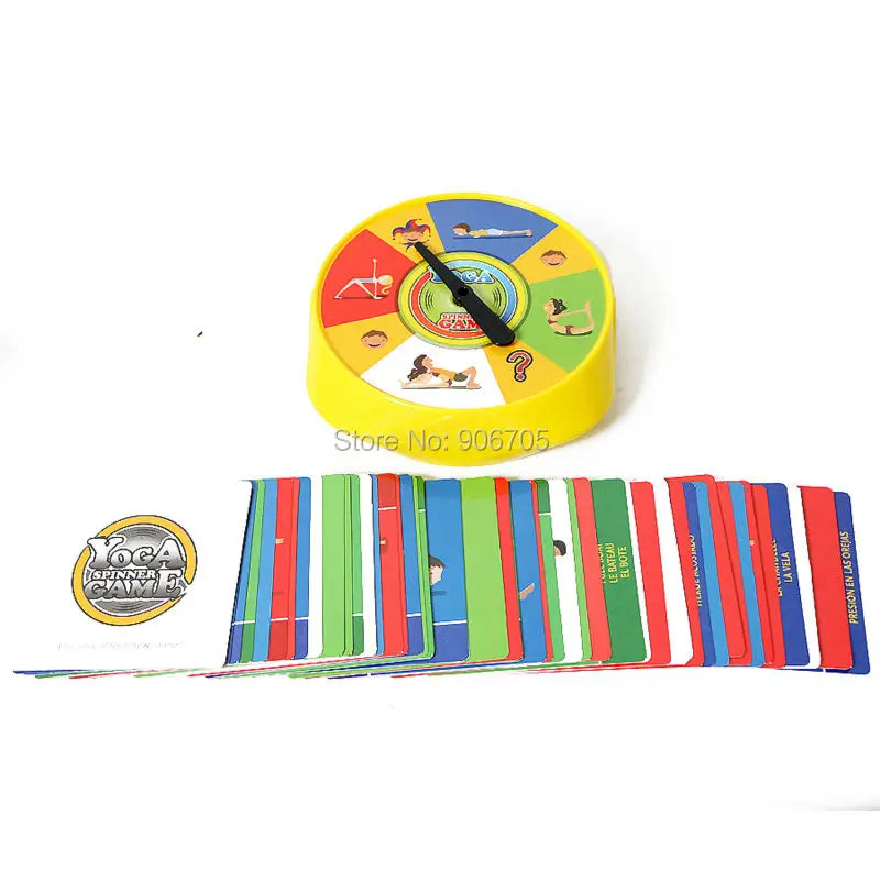 Funny yoga game Spinner of flexibility and balance Family Educational Toy Age 7+