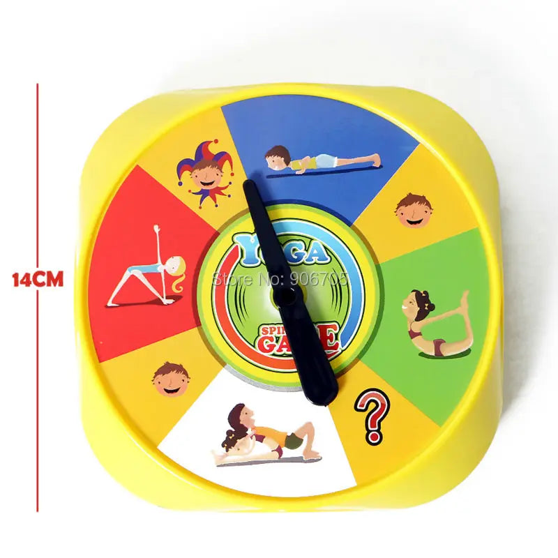 Funny yoga game Spinner of flexibility and balance Family Educational Toy Age 7+