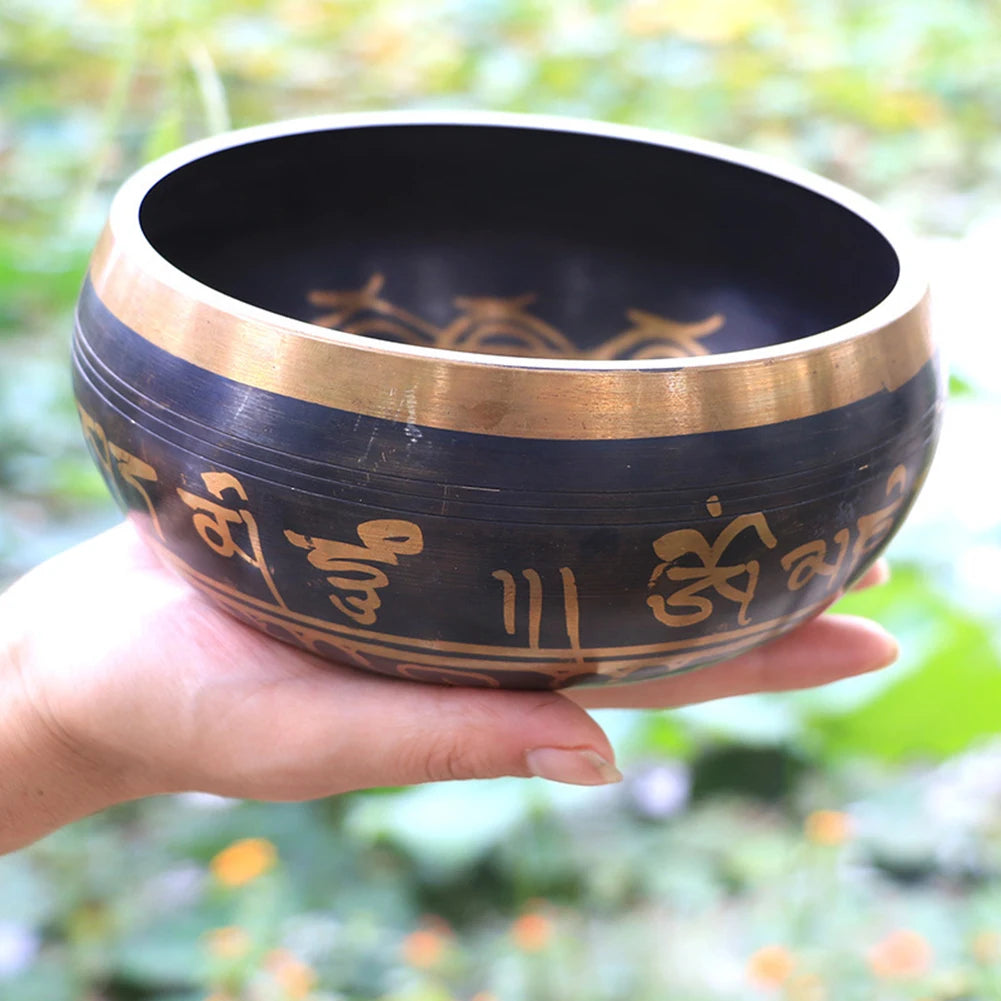 Chime Singing Bowl Nepal Tibetan Handmade Yoga Meditation Healing Copper 4 Sizes