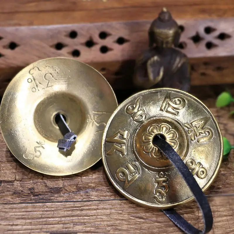 Tibetan Tingsha Cymbals Musical Meditation Decor