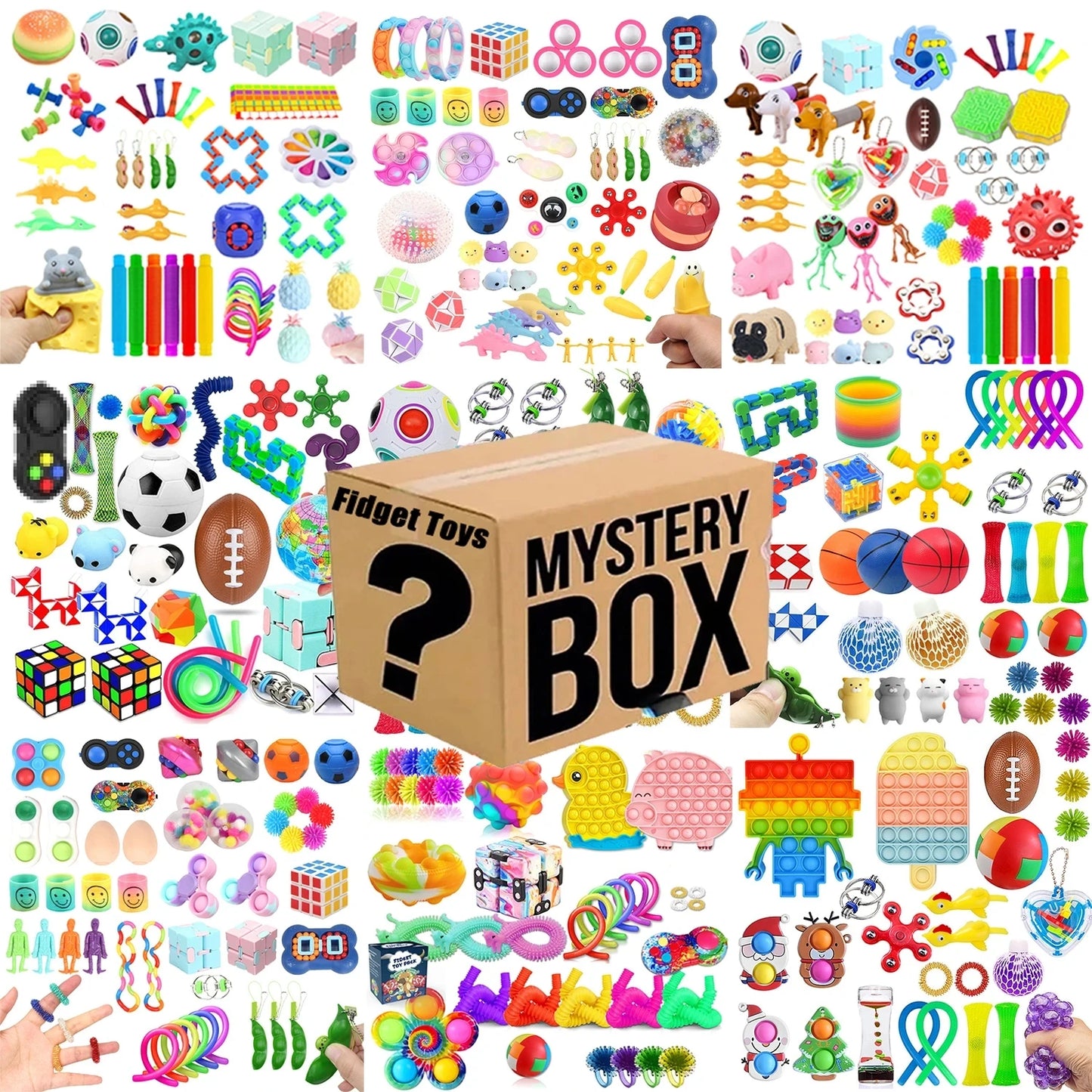 Random Mystery Fidget Toys Sensory Toys Stress Reliver