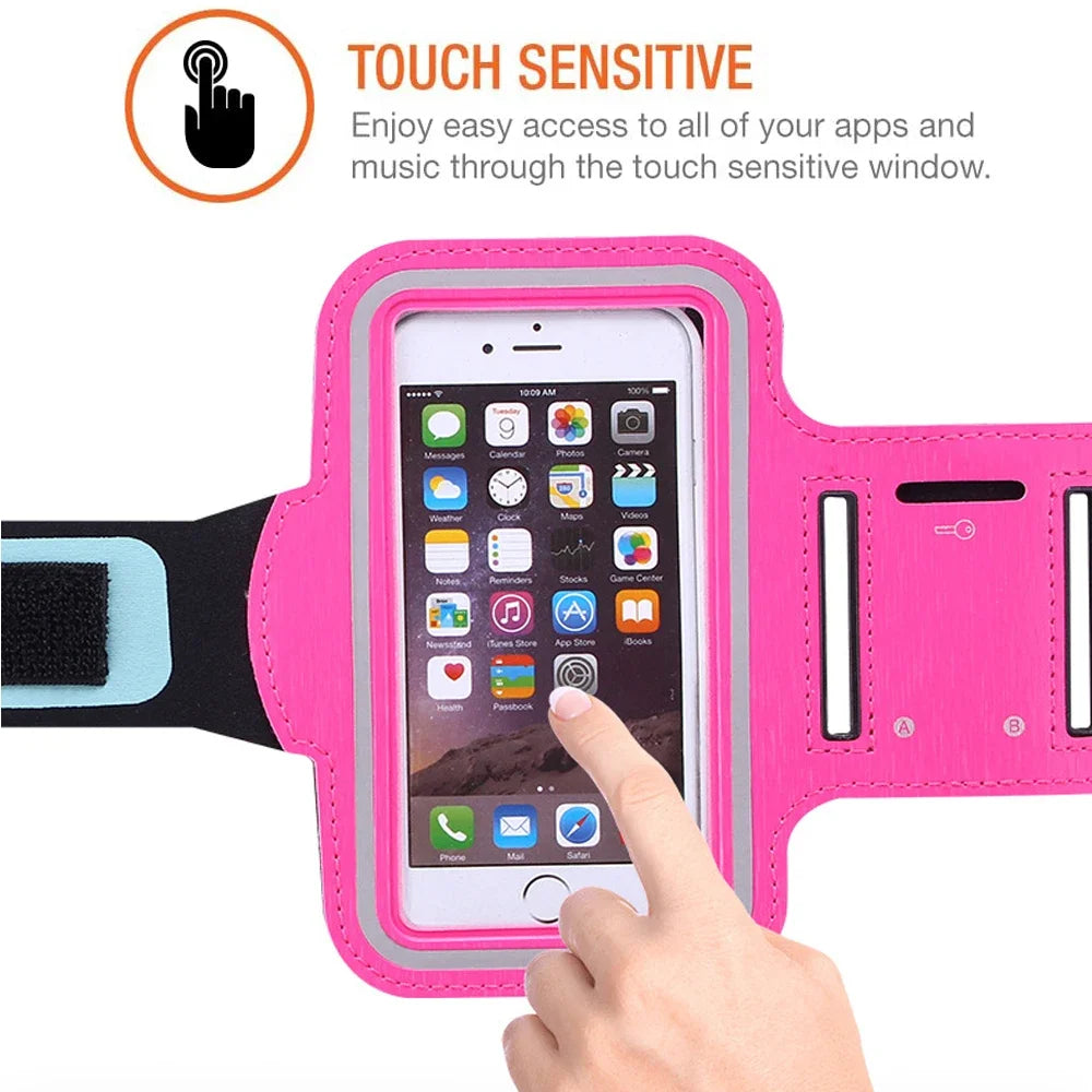 5-7inch Smartphone Armband Bag for Samsung for IPhone Holder