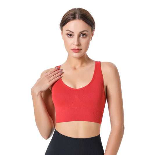 Wireless Push-up Bra for Women Sports Bra, Gym Fitness Top, Yoga