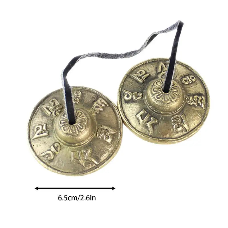 Tibetan Tingsha Cymbals Musical Meditation Decor