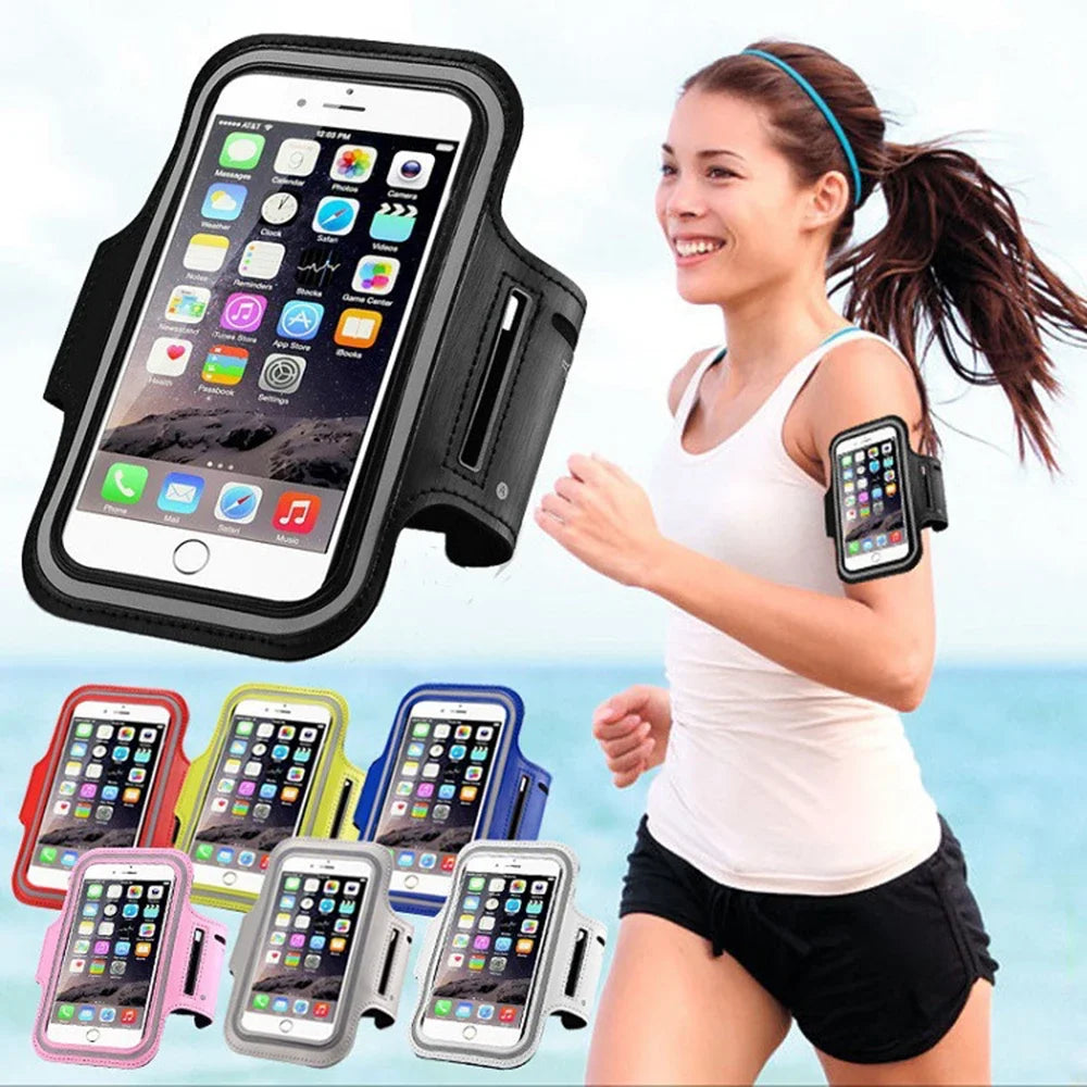 5-7inch Smartphone Armband Bag for Samsung for IPhone Holder