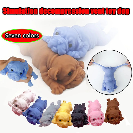 Squishy Dogs Fidget Toys Simulation Decompression Toy Anti-stress