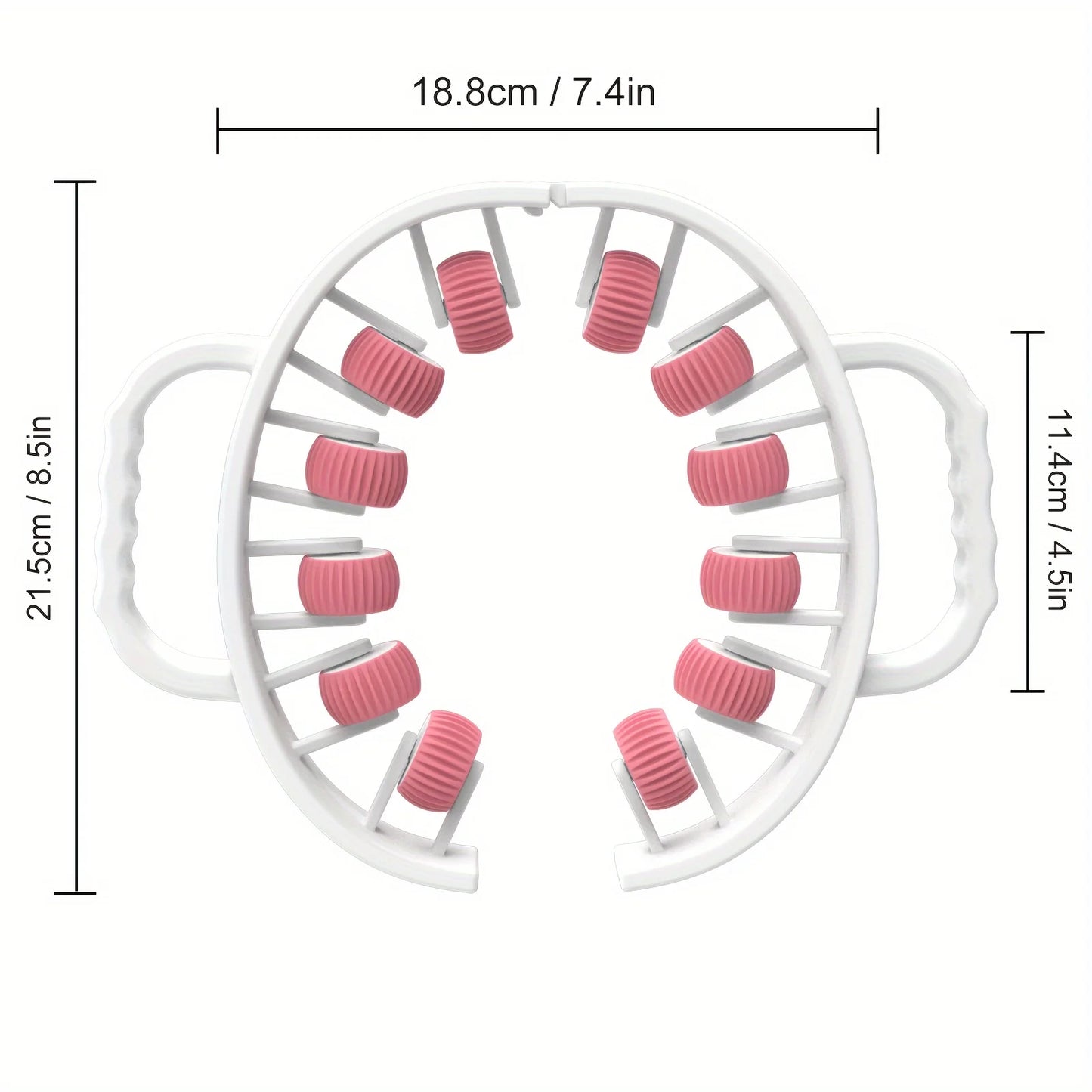 12-Wheel Massage Roller, Calf Muscle Relaxation