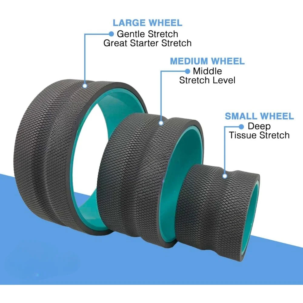 Wheel Roller for Back Pain Relief Stretching