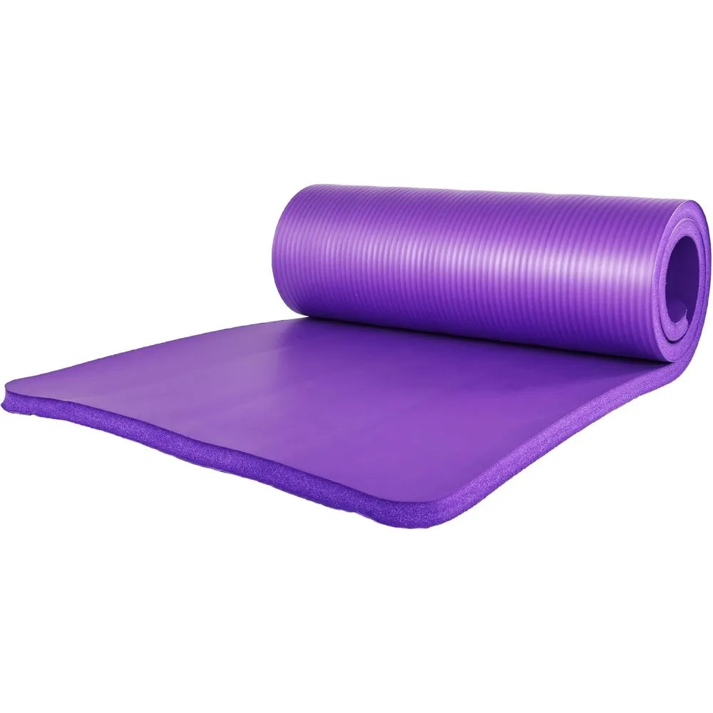 Yoga Equipment 7-Piece Set - Includes Mat with Carrying Strap, 2 Blocks, Mat Towel, Hand Towel, Strap