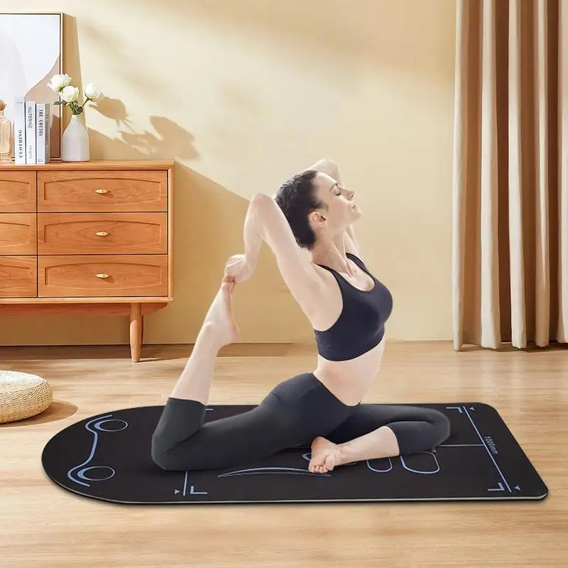 Workout Mat For Home 8MM Thick Exercise Shock Absorber