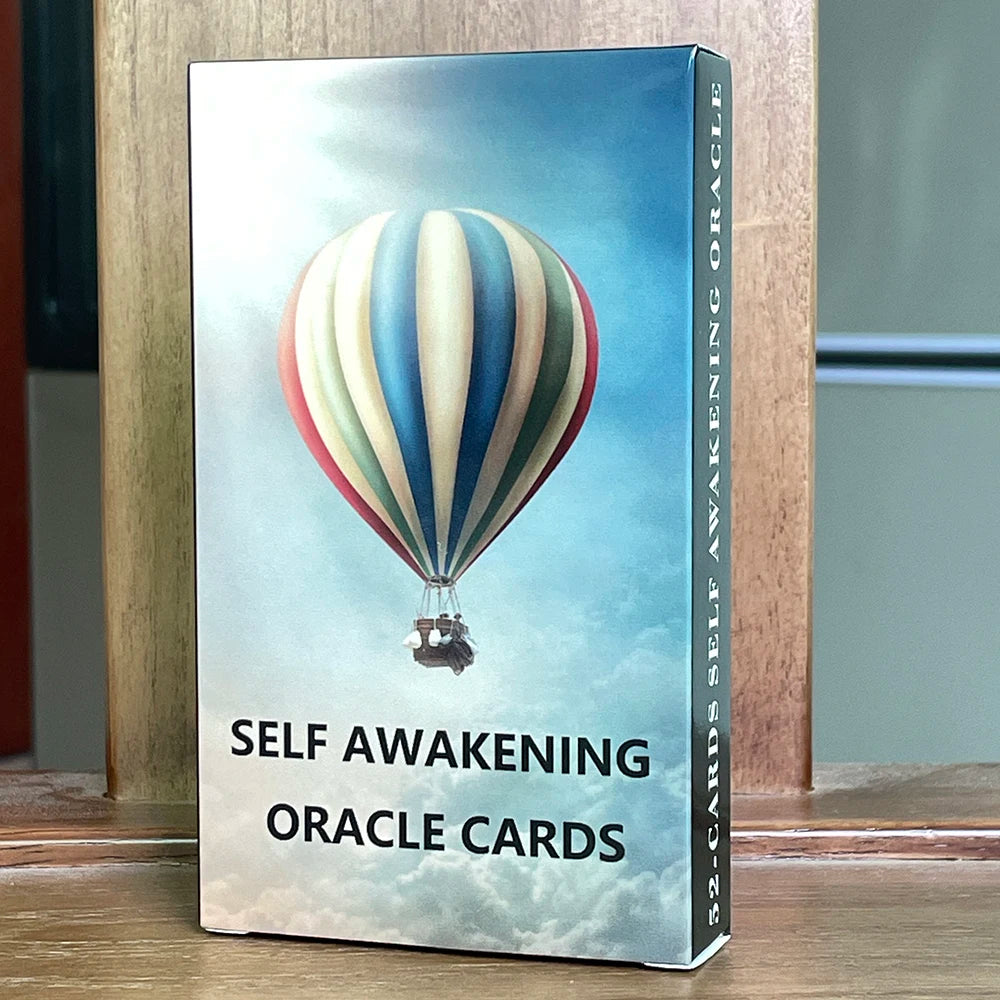 Self Awakening Affirmation Cards 12x7cm Clarity Oracle Deck Keywords Tarot English 52-cards Divination Prophecy