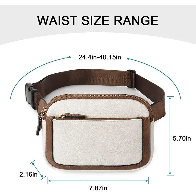 2024 Women Fashion  Waist Pack Casual Crossbody Chest Bags Unisex